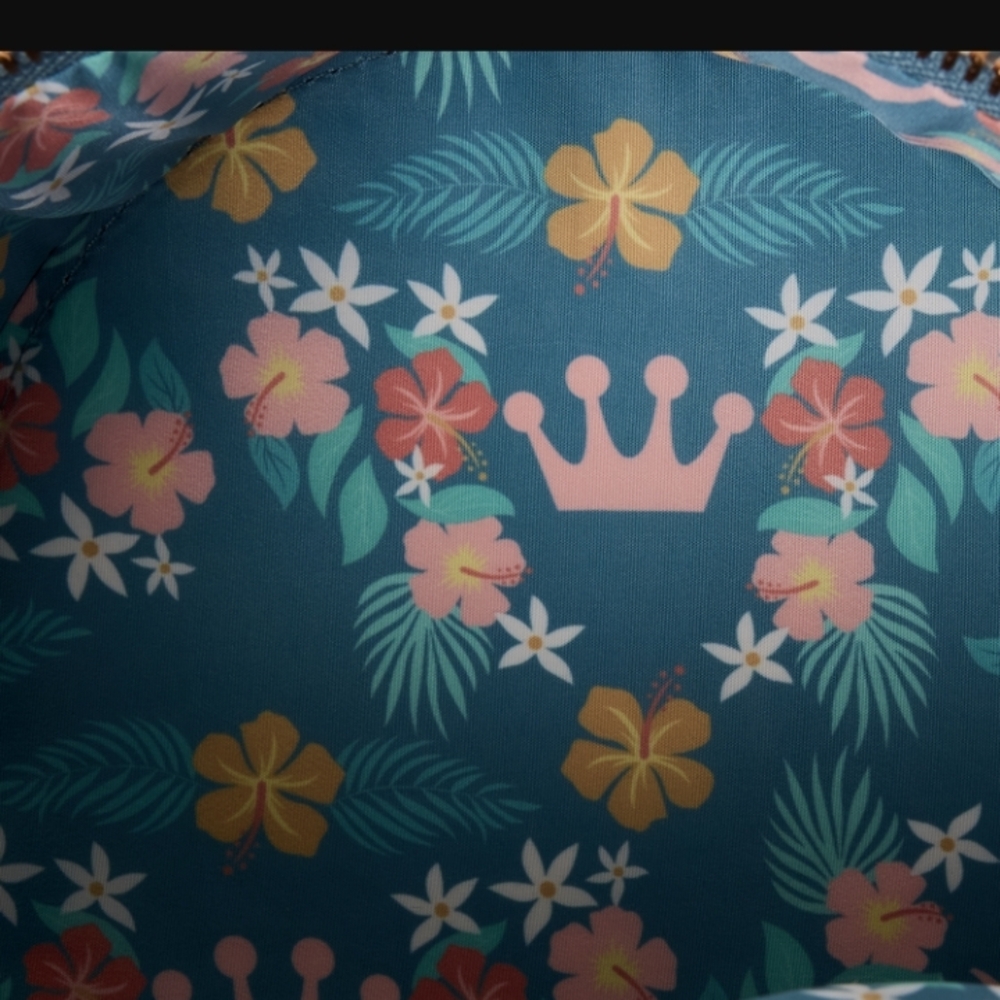 Loungefly Floral Lemon Slice Backpack - Picture 4 of 9